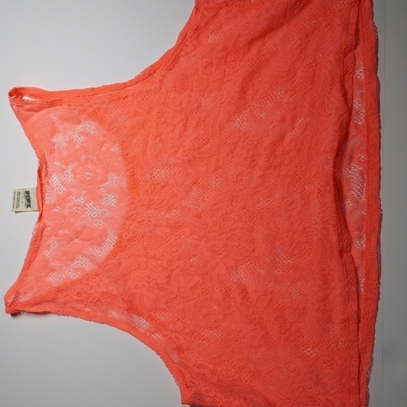 Victoria Secret Pink 100% Polyamide Lace Tank Top Size Small / Petite - Picture 6 of 7